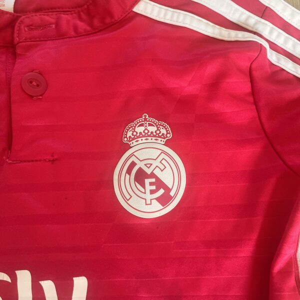 Real Madrid 2014-2015 Away T Shirt age 7-8 - Image 11