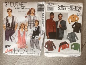 Pair of Vintage Patterns