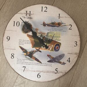 Spitfire Clock