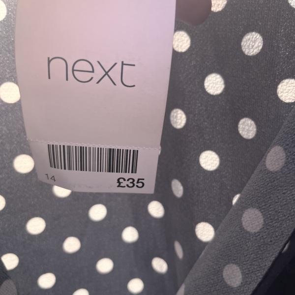 NWT Polka Dot Dress size 14 - Image 4