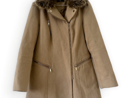 F+F Coat with Fur Trim