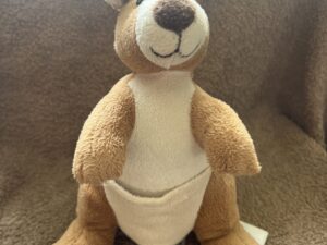 Kangaroo plushie