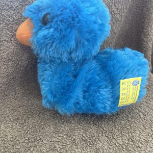 Blue Fluffy Duck plushie