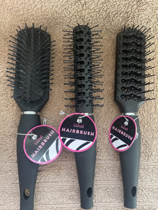 NWT Set of 3 Hairbrushes