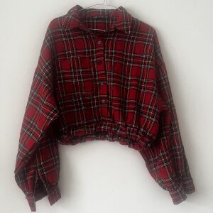 NWOT Tartan Pullover Jacket size 12