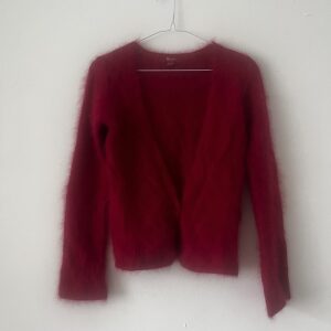 Vintage Angora Blend Cardigan - Monsoon size 6