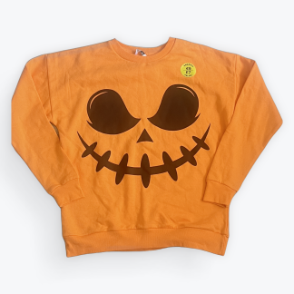 Halloween Pumpkin Jumper - small but will fit medium