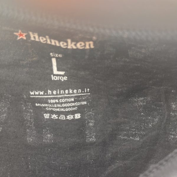 Heineken T Shirt - Large - Image 4