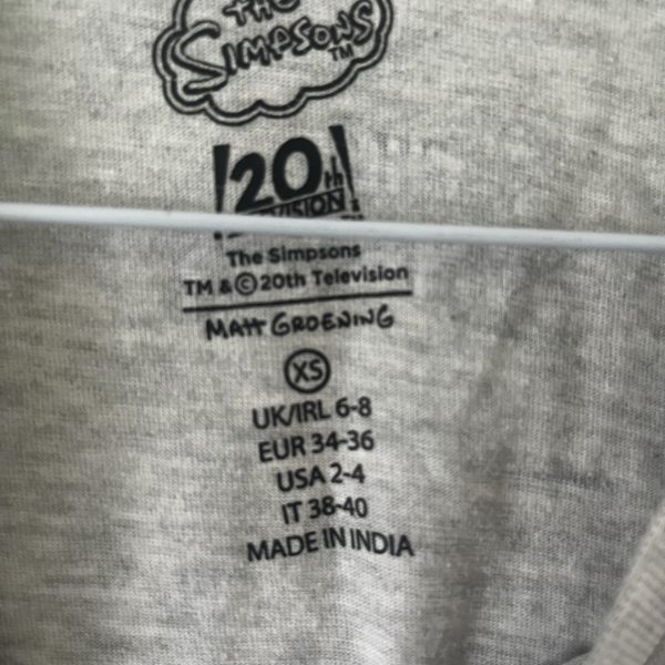 The Simpsons T Shirt 6-8 (will fit size 12) - Image 2
