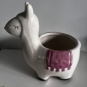 Small Llama Plant Pot