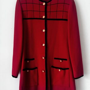 Red Sempre Long Cardigan/Dress - 12