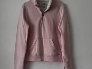 Hollister Pink Pullover Fleece - medium