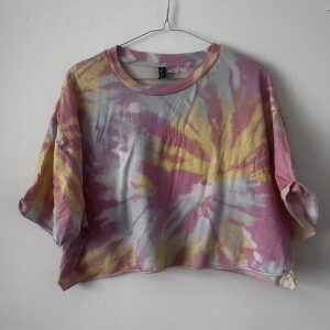 H&M Crop Tie Dye Shirt