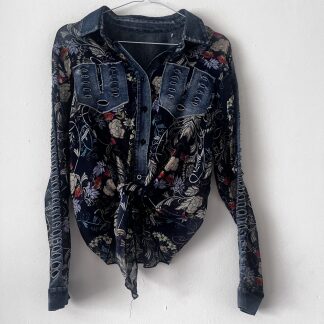 Denim Tie Top - 10/12