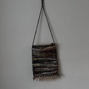 Crossbody bag made from ikea rug ????