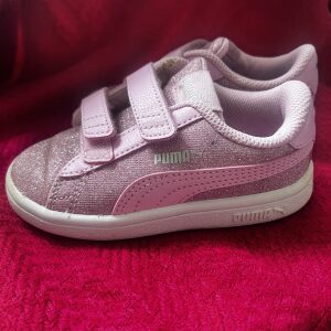 Children’s Glitter Pink Puma Trainers - 7
