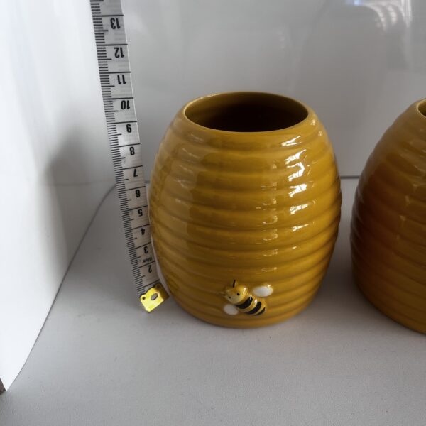 Pair of Honey Jars - Image 2