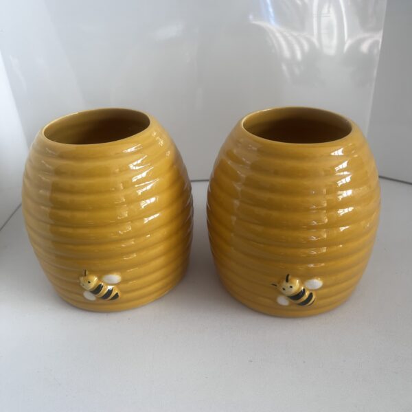 Pair of Honey Jars