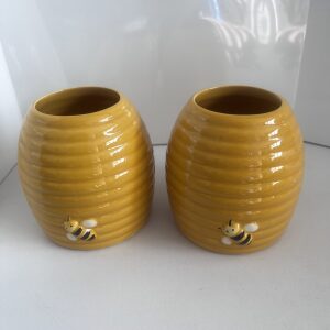 Pair of Honey Jars