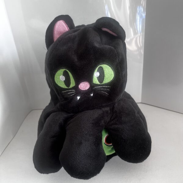 Witch/Black Cat Reversible Plushie - Image 2