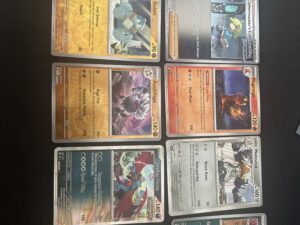Job Lot 10 Pokemon Cards Lot 8