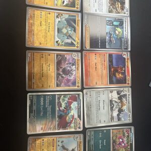Job Lot 10 Pokemon Cards Lot 8