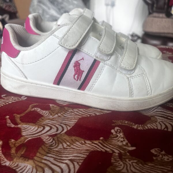 Junior size UK 2 Polo Ralph Lauren Trainers