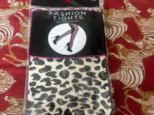 Leopard Print Tights s/m NWT