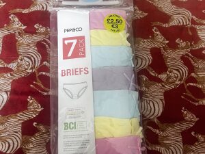 6-7 Years Pack of Briefs NWT