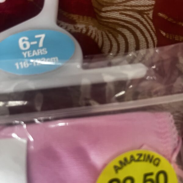 6-7 Years Pack of Briefs NWT - Image 3