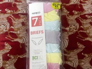 4-5 years 7 packs of briefs NWT