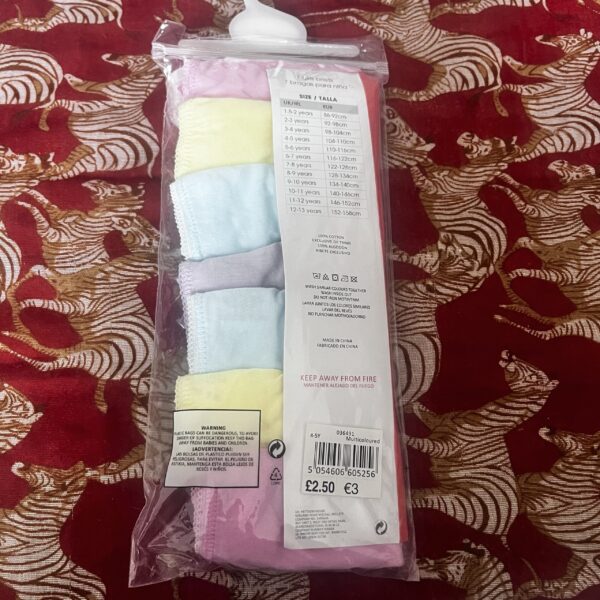 4-5 years 7 packs of briefs NWT - Image 2