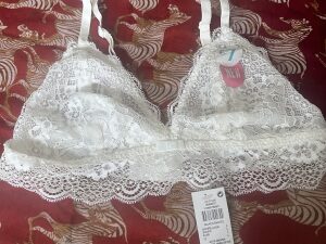 NWT Lace Bralette size Large