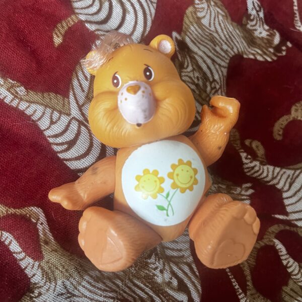 Vintage 1980s Care Bear Friend Bear PVC Figure