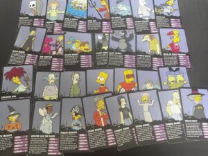 The Simpsons Top Trumps Horror Edition