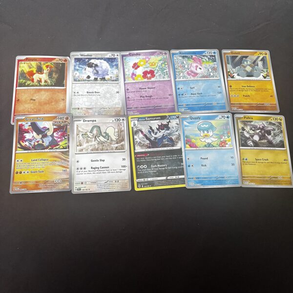 Job Lot 10 Pokemon Cards Lot 2