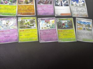 Job Lot 10 Pokemon Cards Lot 5