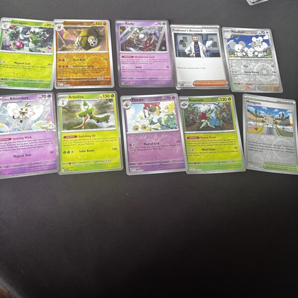 Job Lot 10 Pokemon Cards Lot 5