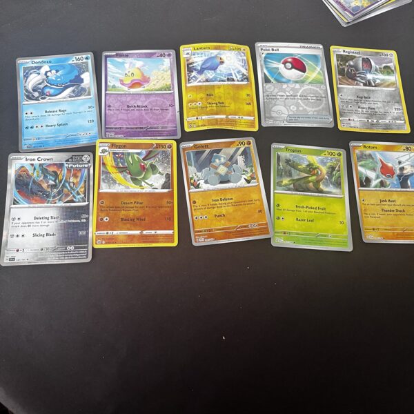 Job Lot 10 Pokemon Cards Lot 1
