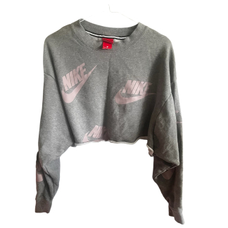 Nike Crop Jumper - small - 10 approx