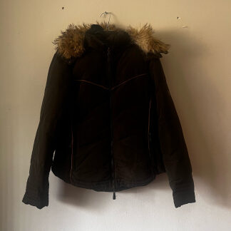 Equitech Coat with Fur Hood - small
