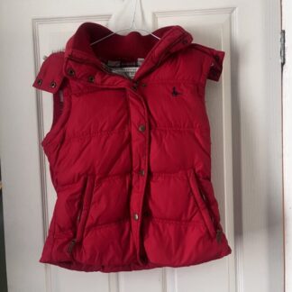 Jack Wills Red Puffer Gilet